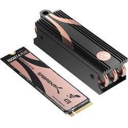 Sabrent M.2 NVMe SSD 4TB Gen 4 mit Kühlkörper, Internes Solid State 7100 MB/s Lesen, PCIe 4.0 intern Festplatte Für Gamer, kompatibel mit Playtation 5, PS5 Konsole, PCs, NUCs Laptops und desktops