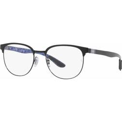 Ray-Ban Rb8422 Carbon Dunkel Auf Blau Fassung Klar Glas Polarisiert 54-19 Carbon dunkel auf Blau 54-19