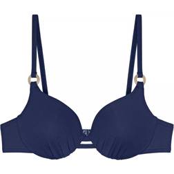 Triumph Summer Glow Underwired Padded Bikini Top - True Navy