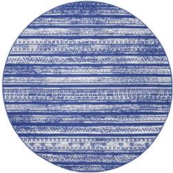 Nourison Whimsicle Tribal Blue, White