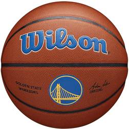 Wilson Nba Team Composite Golden State Warriors, Blue Light Blue, Unisex, Balls & Gear, WTB3100XBGOL