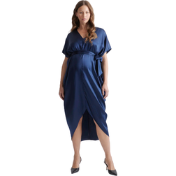 Quince Washable Silk Maternity Dress