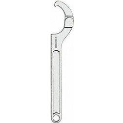 Facom 3-5/32" to 4-23/32" Satin Finish, Adjustable Spanner 13-37/64" Hook Wrench