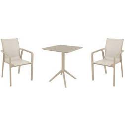 Farrah Square 2 Bistro Set