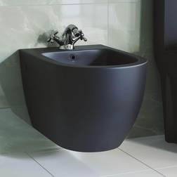 Swiss Madison St. Tropez Wall Hung Bidet in Matte Black