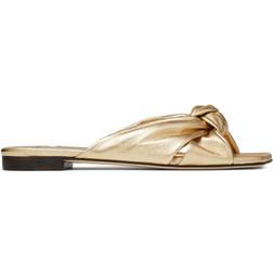 Jimmy Choo Avenue Flat Silver