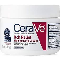 CeraVe Moisturizing Cream for Itch Relief Anti Itch