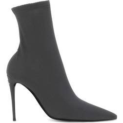 Dolce & Gabbana Stretch Jersey Ankle Boots