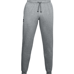 Under Armour Men's UA Rival Fleece Joggers - Pitch Gray Light Heather/Onyx White