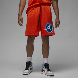 Jordan Flight MVP Mesh Shorts Rush Orange/White Orange