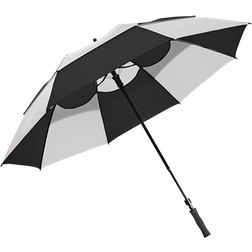 Bag Boy Wind Vent Golf Umbrella - Black/White