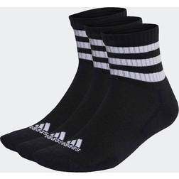 Adidas 3-Stripes Cushioned Sportswear Mid-Cut Socks Pairs 6.5-8