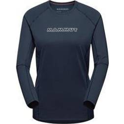 Mammut Women's Selun FL Logo Long Sleeve T-Shirt - Marine