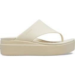 Crocs Brooklyn Platform Flip - Bone