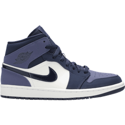 Nike Air Jordan 1 Mid M - Obsidian/Sanded Purple/White