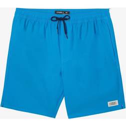 O'Neill Hermosa Solid Crew 17" Board Shorts - MDT Blue