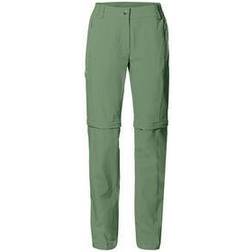 Vaude Women's Farley Stretch Zip Off T-Zip Pants II - Willow Green