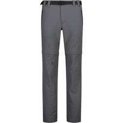 CMP Zip-Off Hiking Trousers - Anthracite