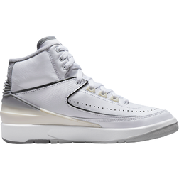Nike Air Jordan 2 Retro GS - White/Sail/Black/Cement Grey