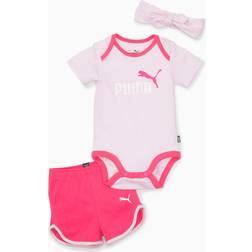 Puma Minicats Newborn Set Mit Schleife Baby 62 pearl pink