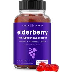 Elderberry Gummies with Vitamin C, Propolis & Echinacea 60