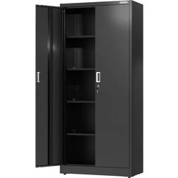 WORKPRO Tall Locking Storage Cabinet 31.5x71"