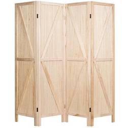 Costway 4 Panels Room Divider