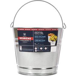 galvanized steel water pail, 8-qt.