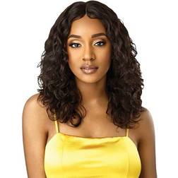 Outre Unprocessed Human Hair Mytresses Gold Label Lace Front Wig NATURAL CURLY 20-22