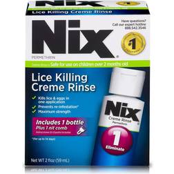 Nix Lice Killing Creme Rinse, 2