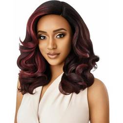 Outre Neesha Soft & Natural Synthetic Swiss Lace Front Wig NEESHA 205 1B