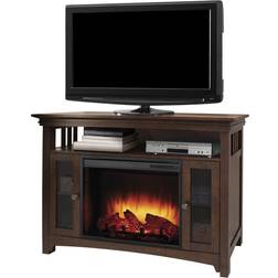 Muskoka Wyatt 48 in. Fireplace TV Stand Burnished Oak