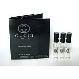 Gucci Lot 2 guilty pour homme eau de parfum edp sample