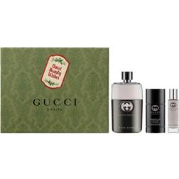 Gucci guilty 3 piece gift set