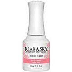 Kiara Sky Colorbase Soak-Off Gel Polish G407 Pink Slippers 0.5fl oz