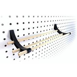 Peggy pegboard tape and ribbon organizer, accessory hook and dowel storage fo