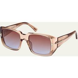 Tom Ford Ryder-02 Square Sunglasses, 51mm