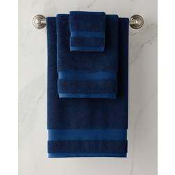 SFERRA Dobby Face Cloth Guest Towel Blue