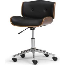 WyndenHall Perry Swivel Executive Computer Bentwood Office Chair