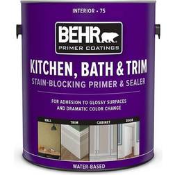 Behr 1 Gal. Acrylic Kitchen Trim Stain-Blocking Primer Sealer White