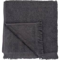 Blomus FRINO Fringed Terry Guest Towel Black (100x50)
