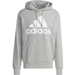 Adidas Essentials French Terry Big Logo Hoodie Men - Medium Grey Heather
