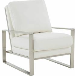 Leisuremod Jefferson Modern With Elegant Armchair