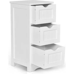 Gymax Bathroom Free Standing Storage Cabinet