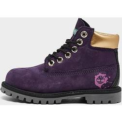 Timberland Boys Work Boot Hip-Hop Royalty Boys' Toddler Shoes Purple/Gold 11.0