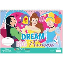 Disney Princess Coloring Pages with Stencil and St Fjernlager, 5-6 dages levering