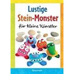 Lustige Stein-Monster für kleine Künstler. Basteln mit Steinen aus der Natur. Ab 5 Jahren