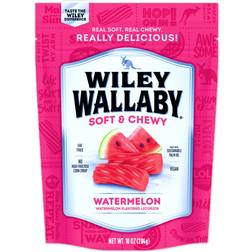 Wiley wallaby watermelon gourmet soft chewy licorice candy