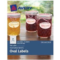 Avery Printable Blank Textured Labels