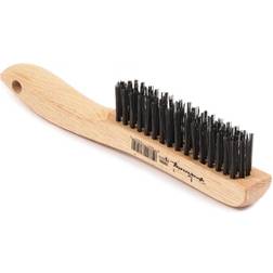 Forney 70505 Wire Brush, Carbon Steel with Paint Scraper